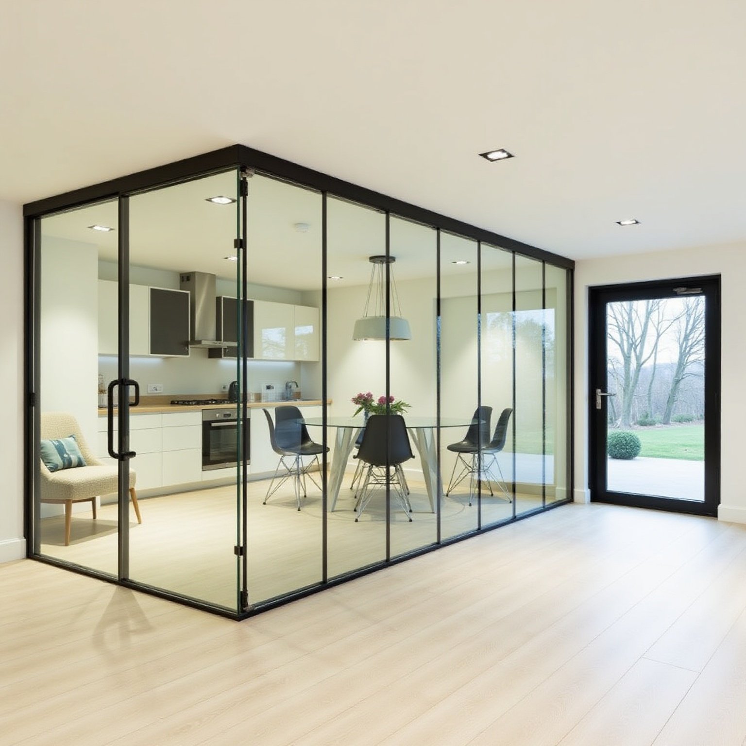 Glass Partition