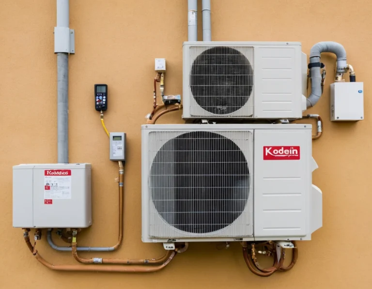 Split AC outdoor units installation