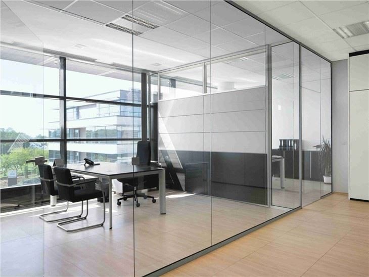 Glass Partition by Indigo Rooms