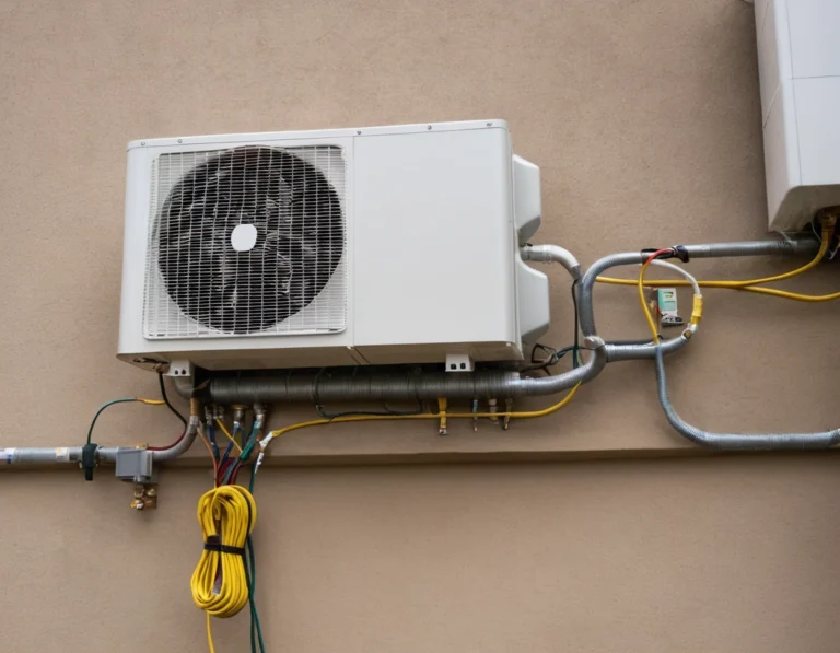 Wall-mounted AC outdoor unit