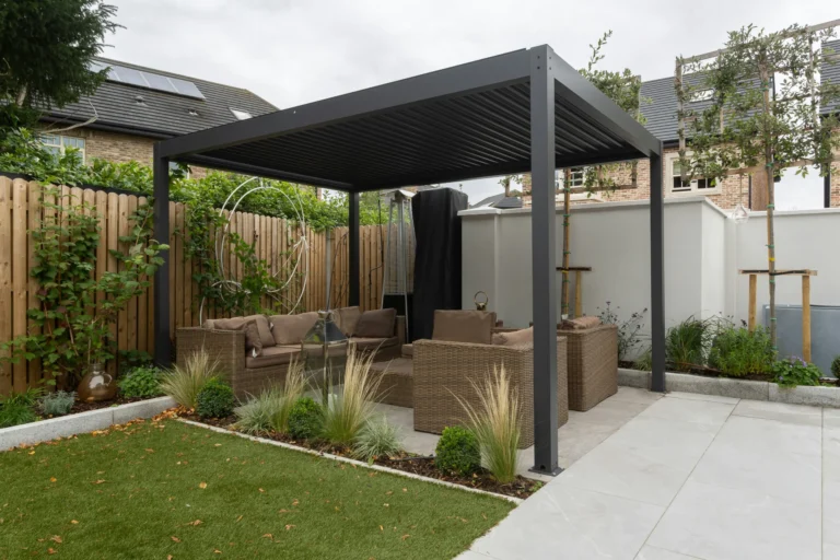 Garden lounge pergola